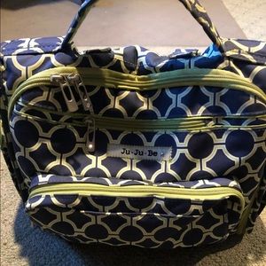 JuJu Be BFF Diaper Bag- Royal Envy Tote Messenger